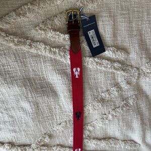 Boys Vineyard Vines Lobster Belt 🦞